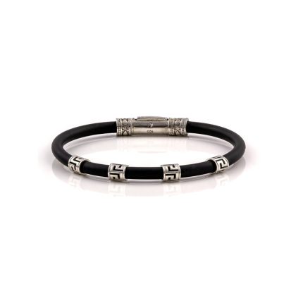 Greek Key Bracelet - Carbon polymide