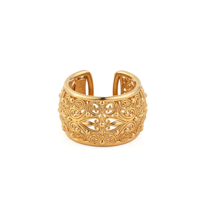 Kallisto Ring in Gold plated sterling silver - Image 1