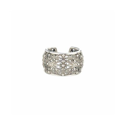 Gerochristo - Kallisto Ring in oxidized silver