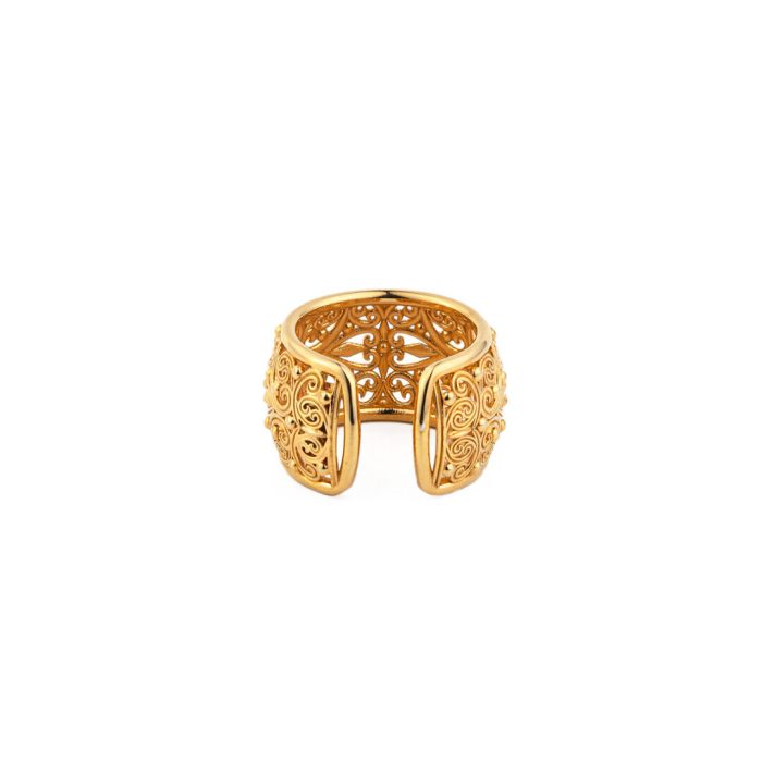 Kallisto Ring in Gold plated 925 sterling silver - Image 3