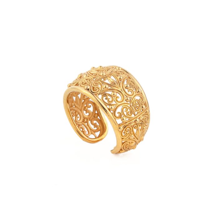 Kallisto Ring in Gold plated 925 sterling silver - Image 2