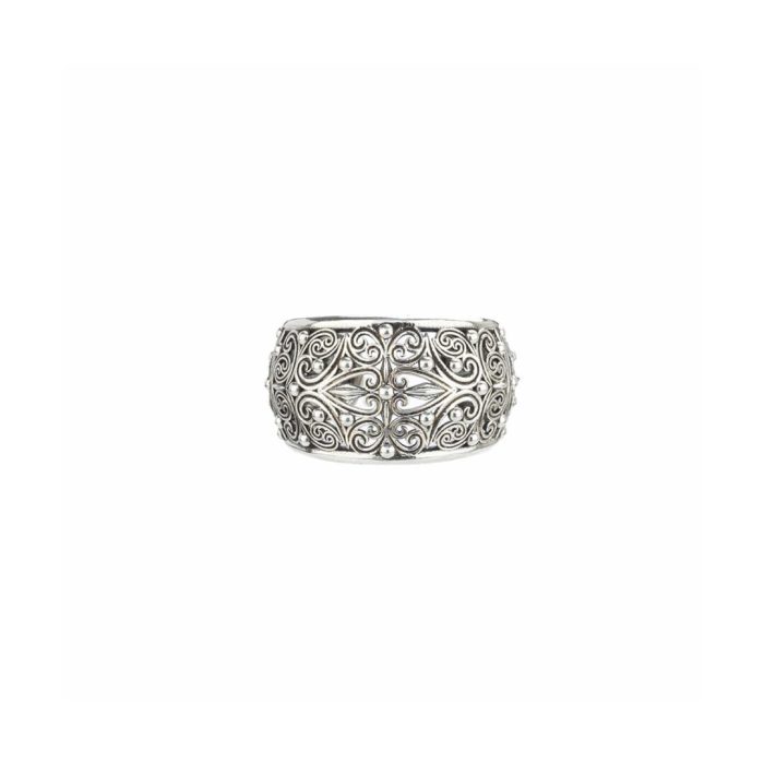 Gerochristo - Kallisto Ring in oxidized silver 925