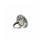 Gerochristo - Kallisto Oval Ring in oxidized silver - Image 4