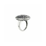Gerochristo - Kallisto Oval Ring in oxidized silver - Image 5