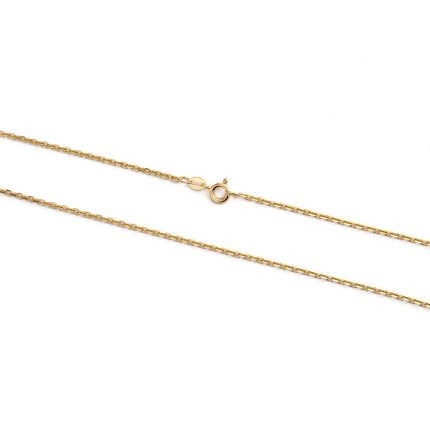 Αλυσίδα Cable – Ασήμι 925 επιχρυσωμένη