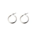 Meander Greek Key Hoop Earrings – 925 Sterling Silver and Gold Plated - Image 5