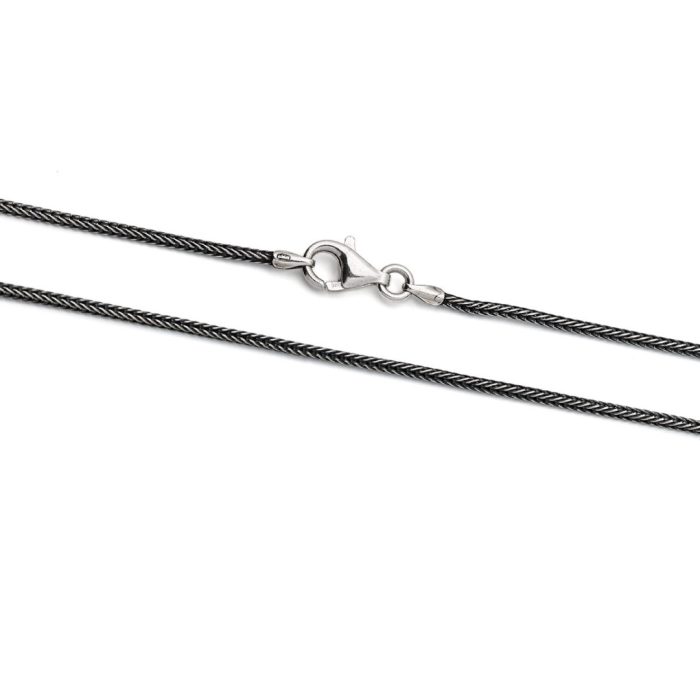 Ασήμι 925 Oxidised Αλυσίδα - Image 1