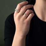 Δαχτυλίδι Φίδι με Ζιργκόν - Ασήμι 925 επιχρυσωμένο - Image 2