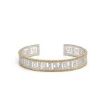 Greek Key Meander Lace Bracelet