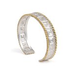 Greek Key Meander Lace Bracelet - Image 5