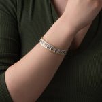 Greek Key Meander Lace Bracelet - Image 6