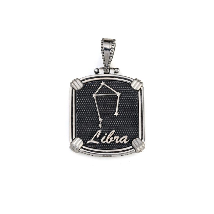 Reversible Zodiac Pendant - 925 Sterling Silver - Image 9