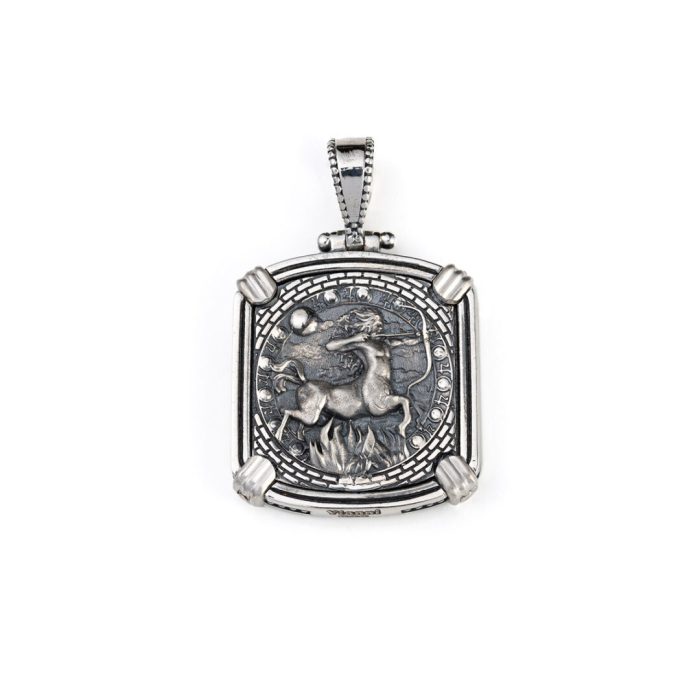 Reversible Zodiac Pendant - 925 Sterling Silver - Image 13