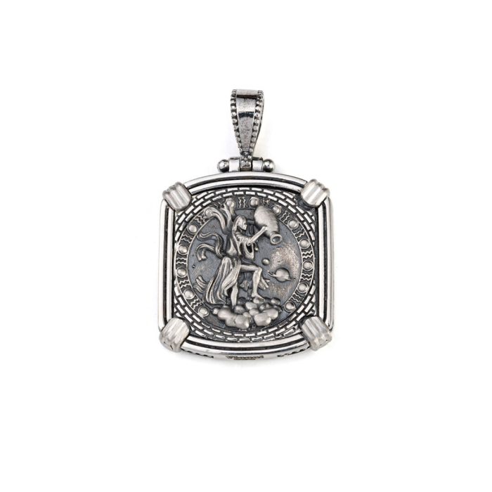 Reversible Zodiac Pendant - 925 Sterling Silver - Image 15