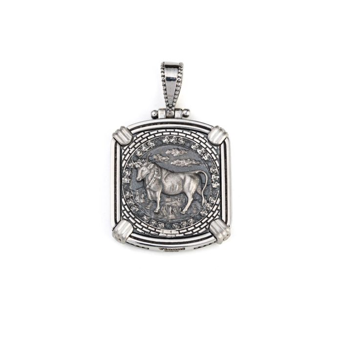 Reversible Zodiac Pendant - 925 Sterling Silver - Image 22