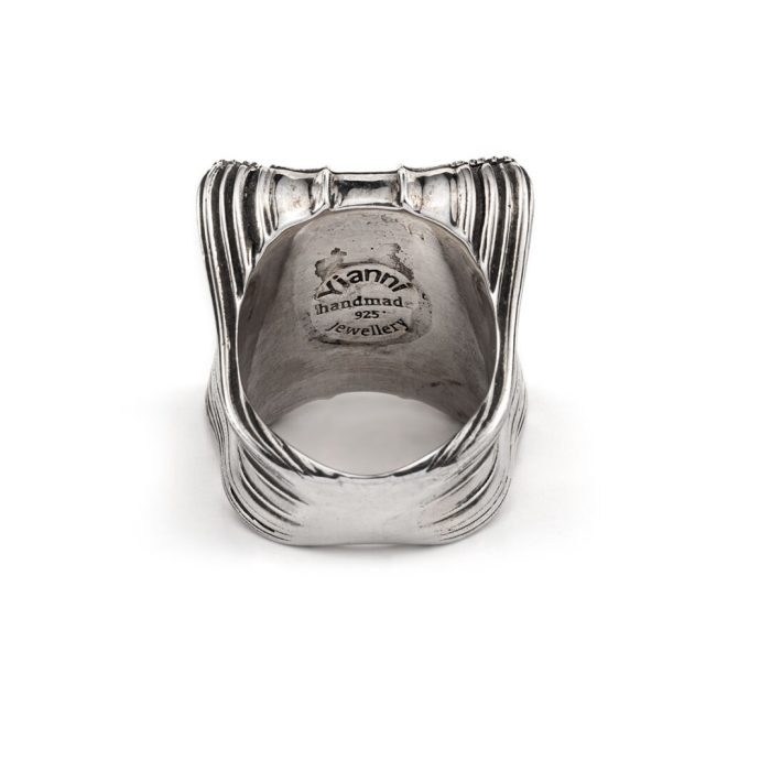 Goddess Athena Ring - 925 Sterling Silver - Image 4