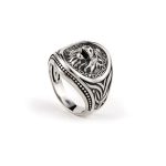Lion’s Head Ring Sterling Silver- Yianni Jewelry - Image 3