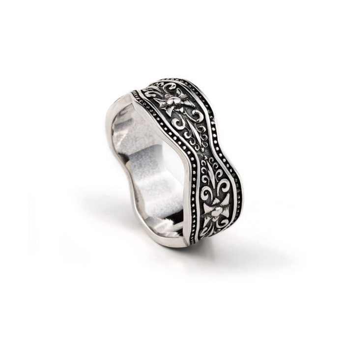 Δαχτυλίδι Βυζαντινό από Ασήμι 925 - Yianni Jewelry - Image 2