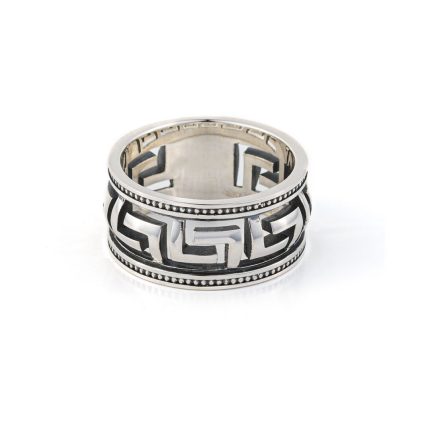 Meander Ring Sterling Silver