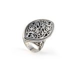 Byzantine Ring Sterling Silver - Yianni Jewelry - Image 2