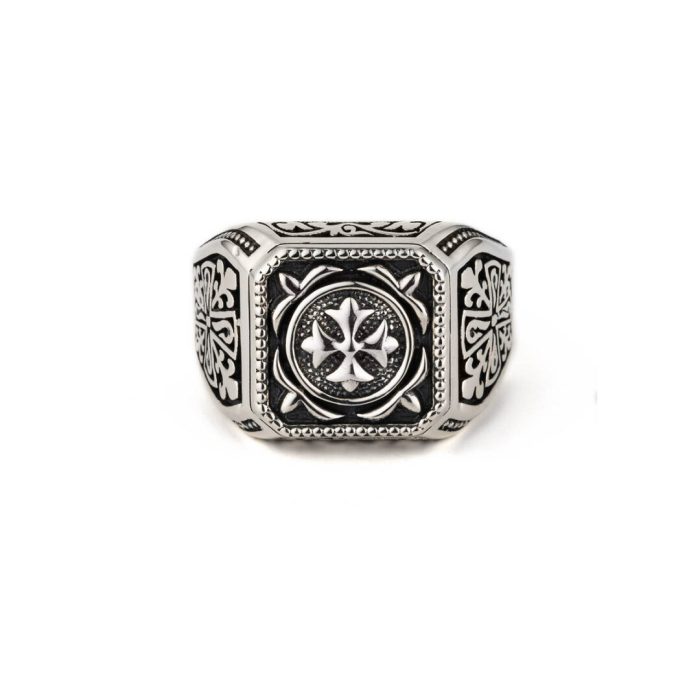 Δαχτυλίδι Βυζαντινό από Ασήμι 925 - Yianni Jewelry - Image 1