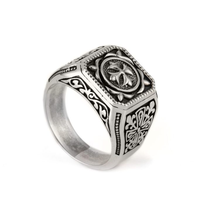 Δαχτυλίδι Βυζαντινό από Ασήμι 925 - Yianni Jewelry - Image 2