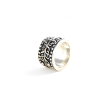 Floral Ring - Sterling Silver Yianni Jewelry - Image 2