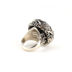 Δαχτυλίδι Βυζαντινό με Πέρλα από Ασήμι 925 - Yianni Jewelry - Image 3