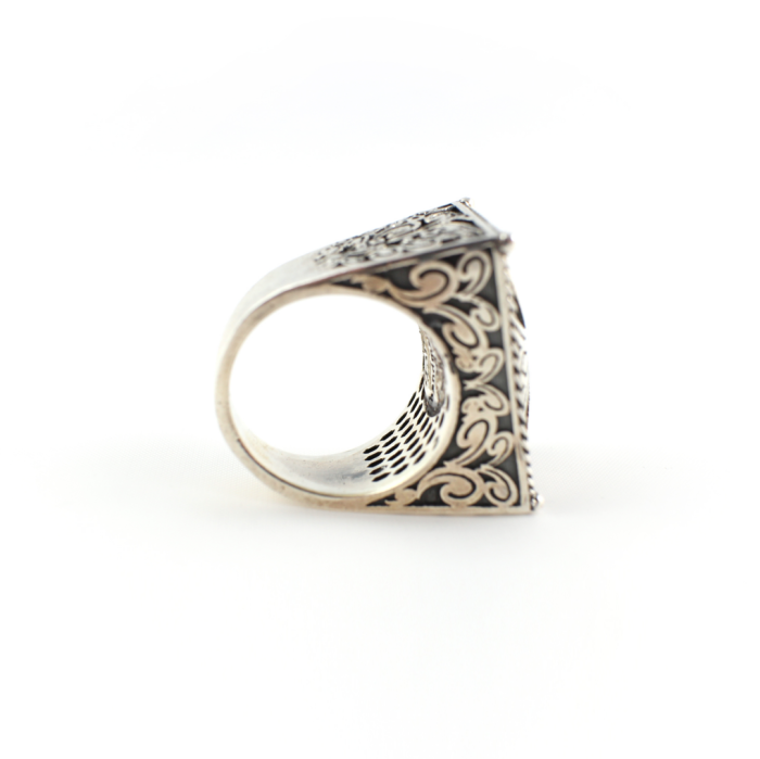 Δαχτυλίδι Βυζαντινό από Ασήμι 925 - Yianni Jewelry - Image 2