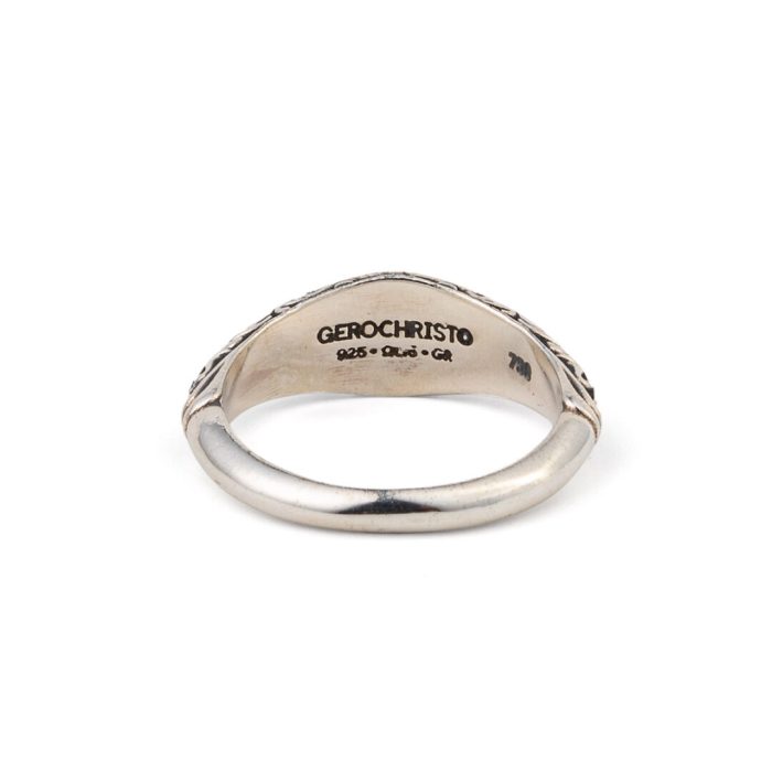 Erotokritos ring in 18K Gold and Sterling Silver - Image 3