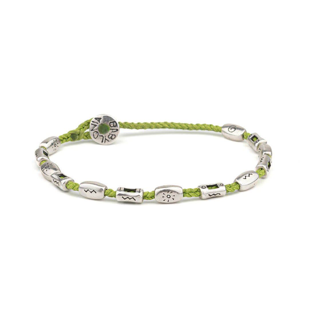 ZRG6924|box|symbols Babylonia Bracelet Sentiment in Queue – 935 Silver - Image 1