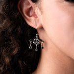 Greek Minoan Bees Earrings – 925 Sterling Silver - Image 2