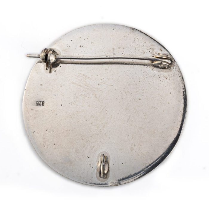 Phaistos Disc Brooch – Minoan Design in 925 Sterling Silver - Image 2