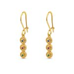 Byzantine Multicolor Zircon Earrings