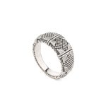 Gerochristo - Alexandrian Wide Band Ring in Sterling Silver - Image 3