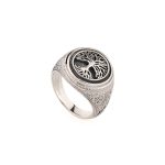 Gerochristo - Tree of Life Ring in Sterling Silver - Image 2
