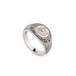 Gerochristo - Symbol Ring in Sterling Silver with Ancient Greek Owl - Image 2