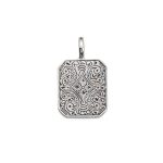 Gerochristo - Owl Pendant in Sterling Silver - Image 3