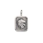 Gerochristo - Horse Pendant in Sterling Silver