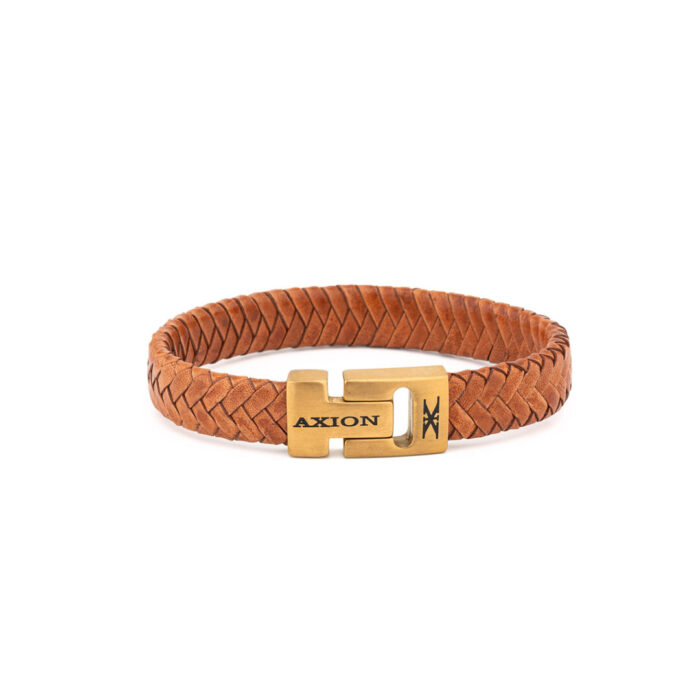 Axion Leather Bracelet and Stainless Steel - Image 4