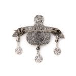 Minoan Bee Brooch 925 Sterling Silver - Image 2