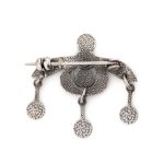 Minoan Bee Brooch 925 Sterling Silver - Image 4