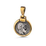 Athena Pendant in 925 Sterling Silver Gold Plated - Image 5