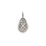 Gerochristo - Iris Drop Pendant in Sterling Silver with Apatite - Image 3
