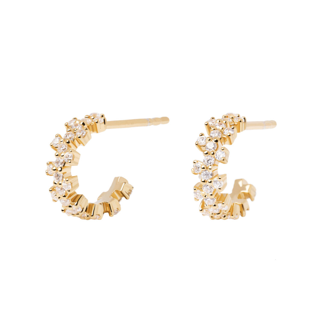 AR01-578 PDPAOLA Little Crown Earrings - Image 1