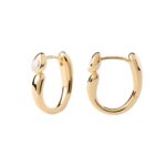 PDPAOLA Becca hoops earrings