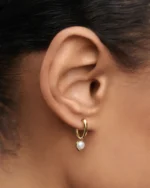 PDPAOLA La Perla Mini hoops earrings - Image 2