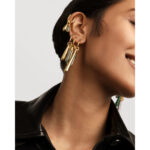 PDPAOLA Pavé Large Drop Pendant - Image 2