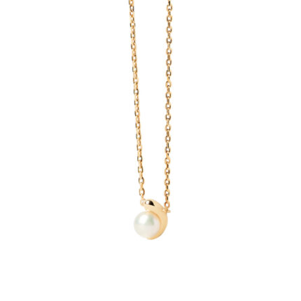 PDPAOLA La perla solitary necklace