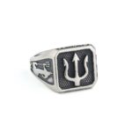 Trident Ring - 925° Sterling Silver